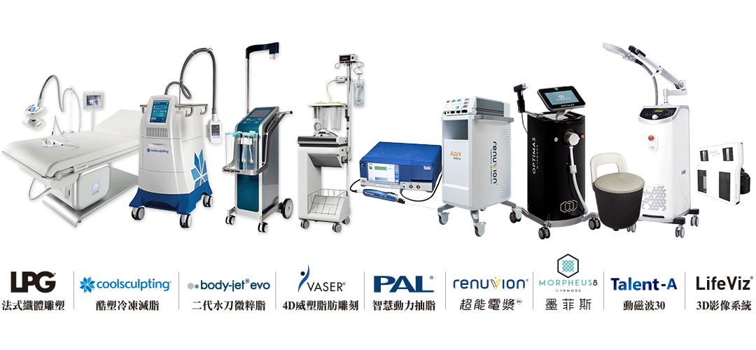 周爾康整形外科診所頂級體雕6機